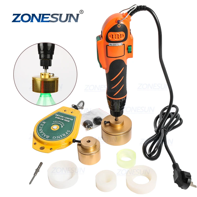 
ZONESUN Hand Held Bottle Capping Tool Plastic Bottle Capping Machine Manual Capper( 64kg/fcm)  (60679135749)