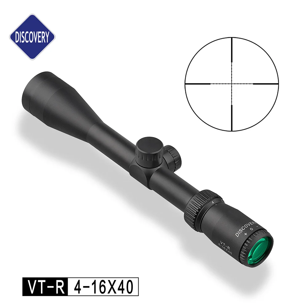 

Discovery Ultra Compact Airgun Rifle scope VT-R 4-16X40 Second Focal Plane Scope .22LR AR15 Air Rifle 1/4 Mil