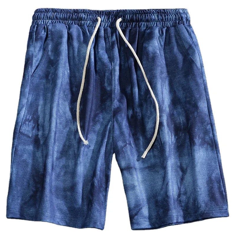 

High Quality jogger men custom cotton fleece outdoor sweat shorts jogger gym custom tie dye shorts, Customized color