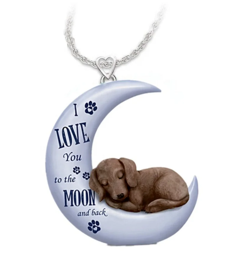 

European and American fashion all-match jewelry cute animal necklace girl pendant