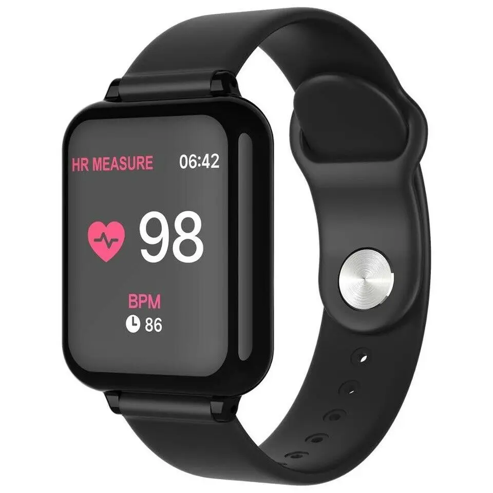 

2019 hot selling bt reminder wearable gadgets smart watch sport fitness tracker b57 smart bracelet band