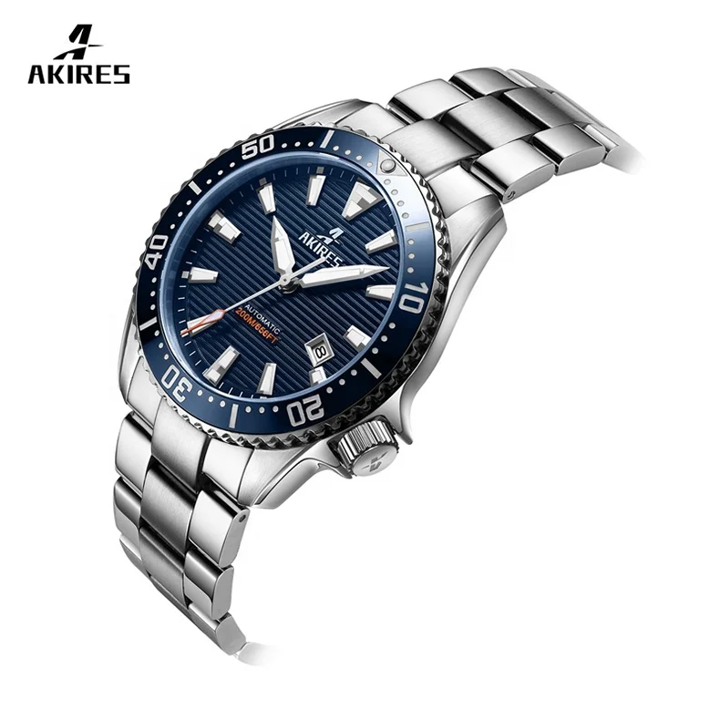 

oem diver watch 200m waterproof watches automatic men watch skeleton mechanical