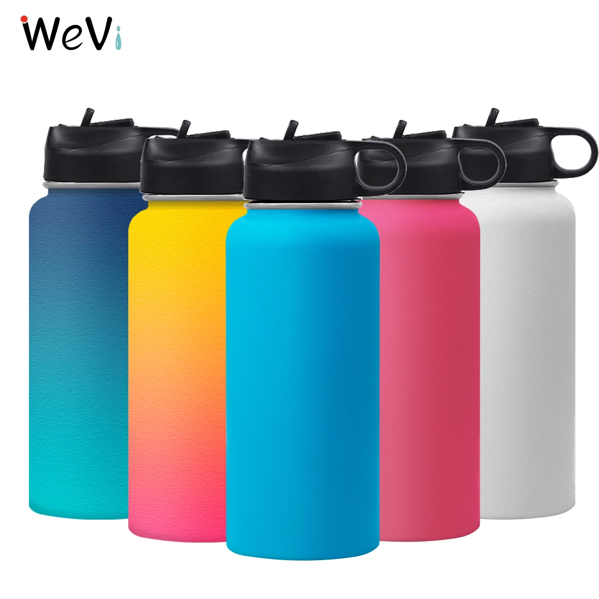 

double wall thermo water flask insulated 18/8 stainless steel vacuum flask with custom logo, Customized color