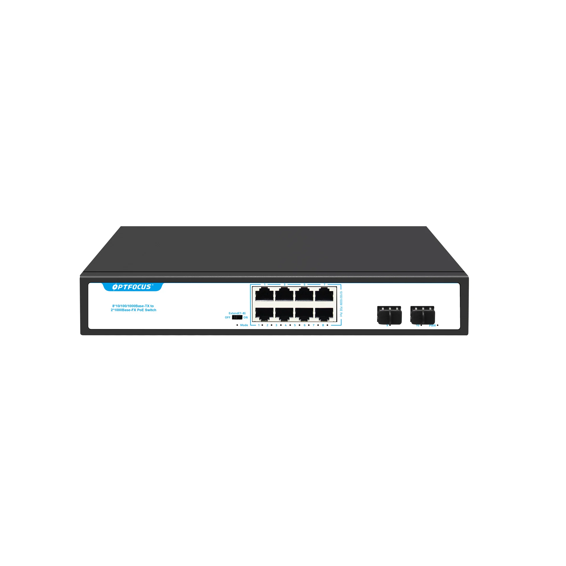 

High Quality with 2 Gigabit SFP Slots 10 port poe d link onv poe switch network