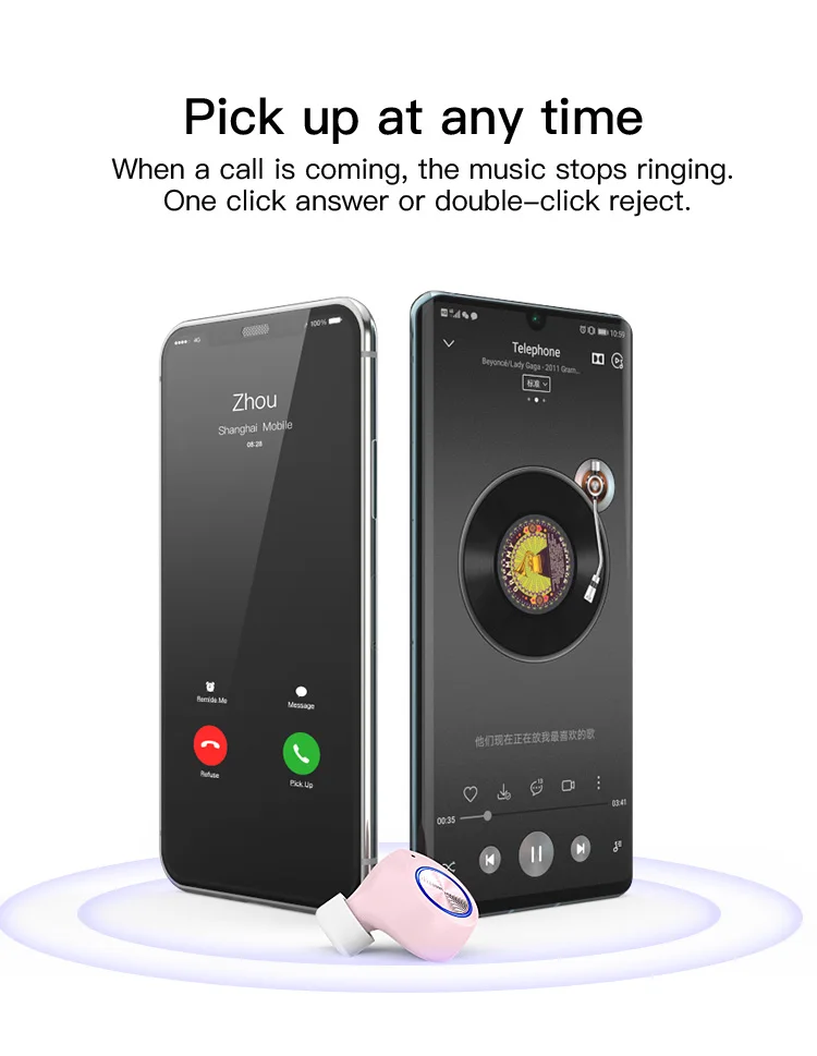 2020 best appled 2 blue tooth earphone TW70 a pro wireless earphone with ear detection&rename&wireless charging - ANKUX.COM