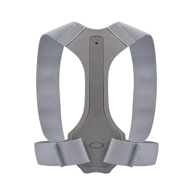 

amazon hot sale adjustable posture corrector for Back correct posture support to relieve back and neck pain, Grey