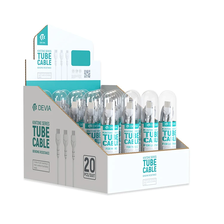 

Devia fast charging usb cable 1m micro usb data cable, White