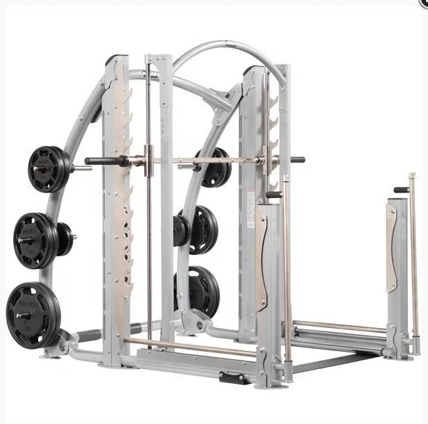 

New design Best Heavy Duty Gym Equipment Multifunctional Dual Action Smith machine price