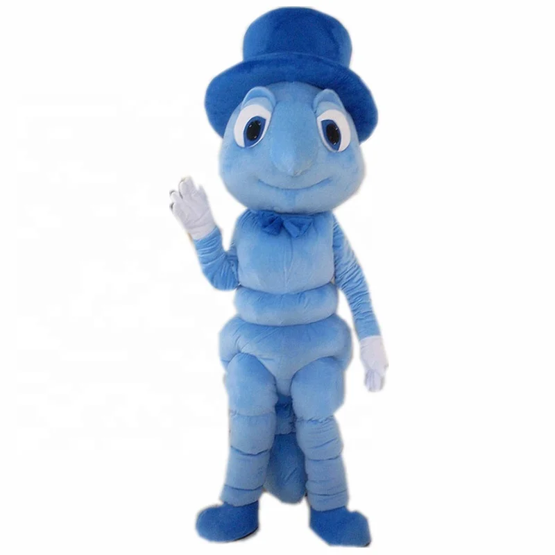 Cartoon a bug's life character Flik the ant mascot costume for party adult ant mascot costume