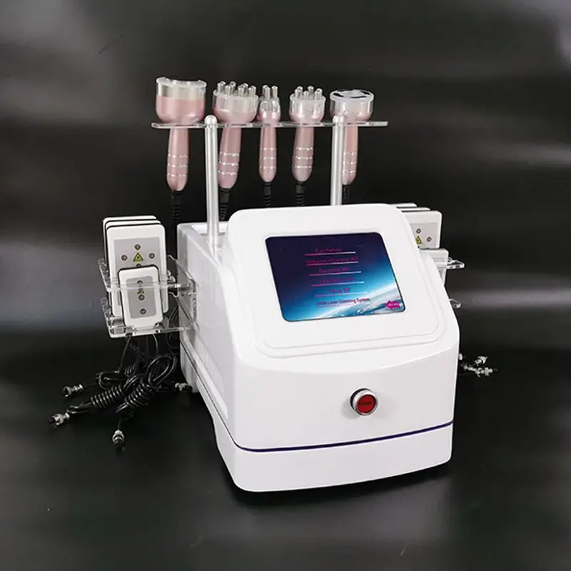 

40k vaccum cavitation lipolaser slimming machine 6 in 1