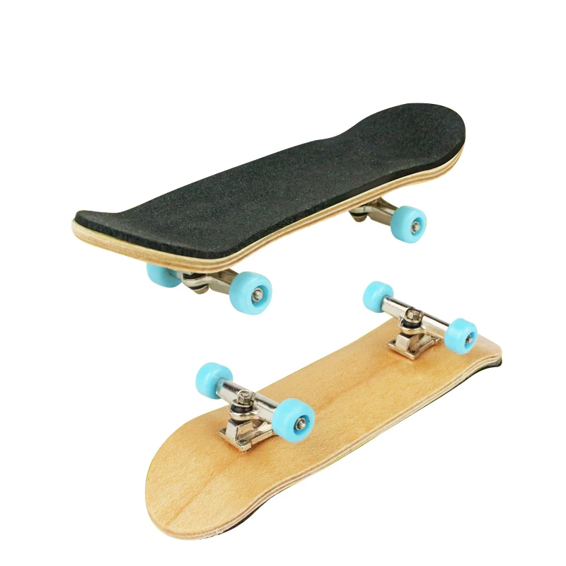 

Mini Skateboard Deck Bearings Wooden Finger Skateboard For Gift Mini Used Children Skateboard Decks For Sale, Wooden maple color