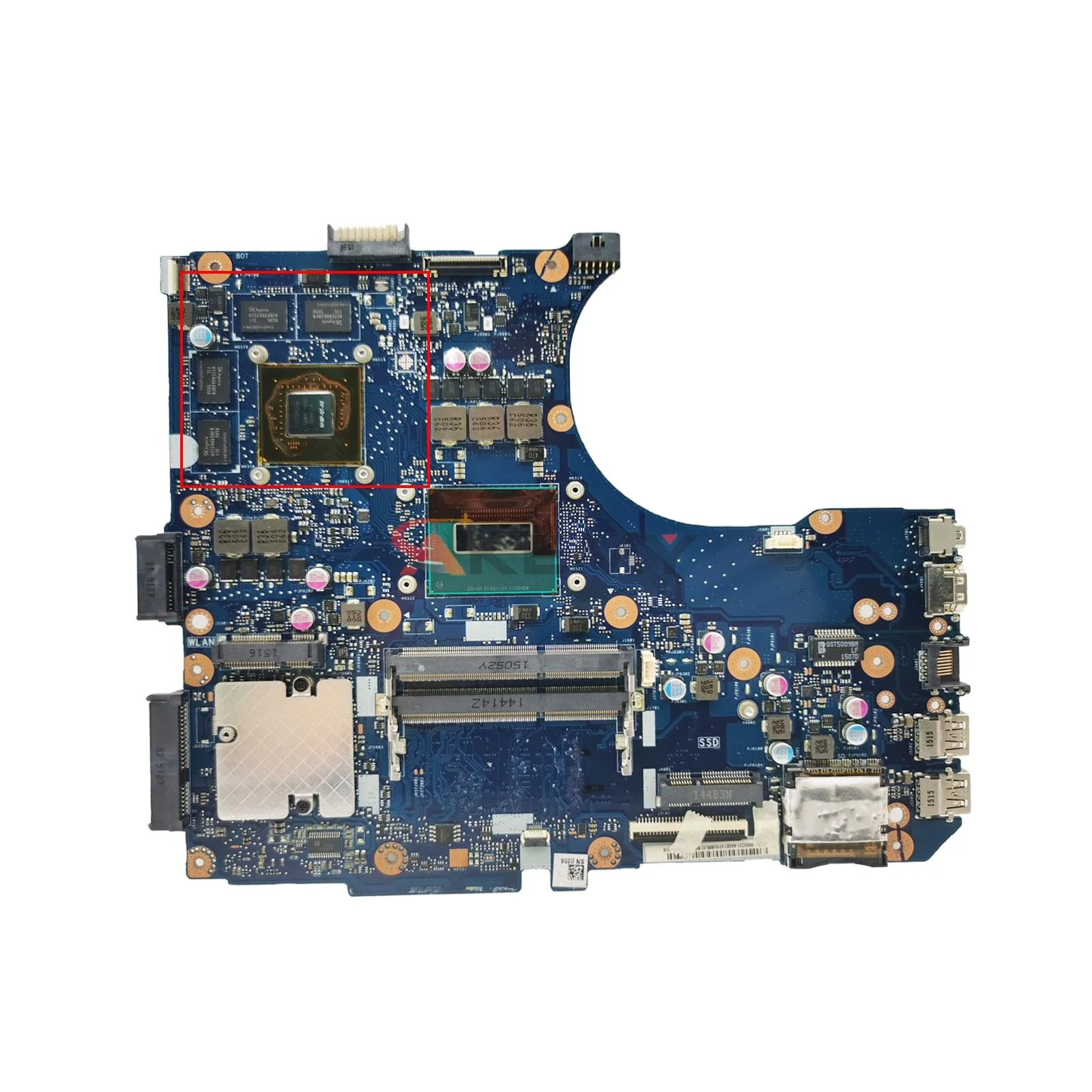 

G58JW Mainboard For ASUS N551JM N551JB N551JQ GL551JK GL551JM GL551J G551JX G551JM N551JK N551JW G551JK Laptop Motherboard I5 I7