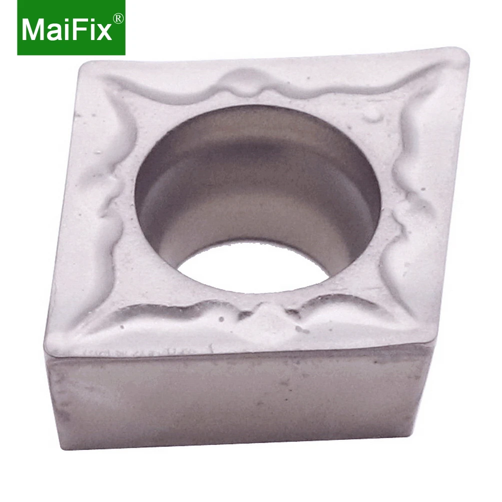 

Maifix CCMT060204 CNC Cutting Tools Fine Steel Processing CCMT Tungsten Carbide Cutter Turning Inserts