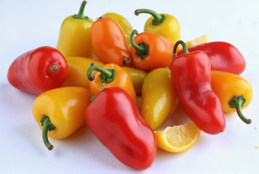 Homemade giardiniera peppers in a jar