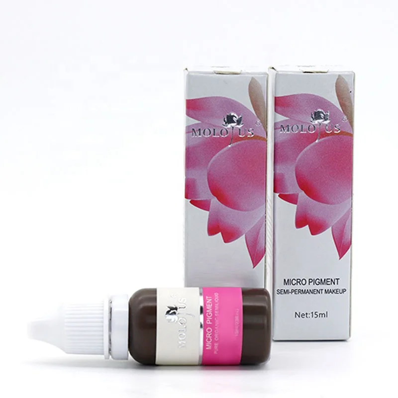 

Original Pure PMU Pigment Easy To Color 15ML Tattoo Microblading Pigment Tattoo Ink for Lip and Eyebrow