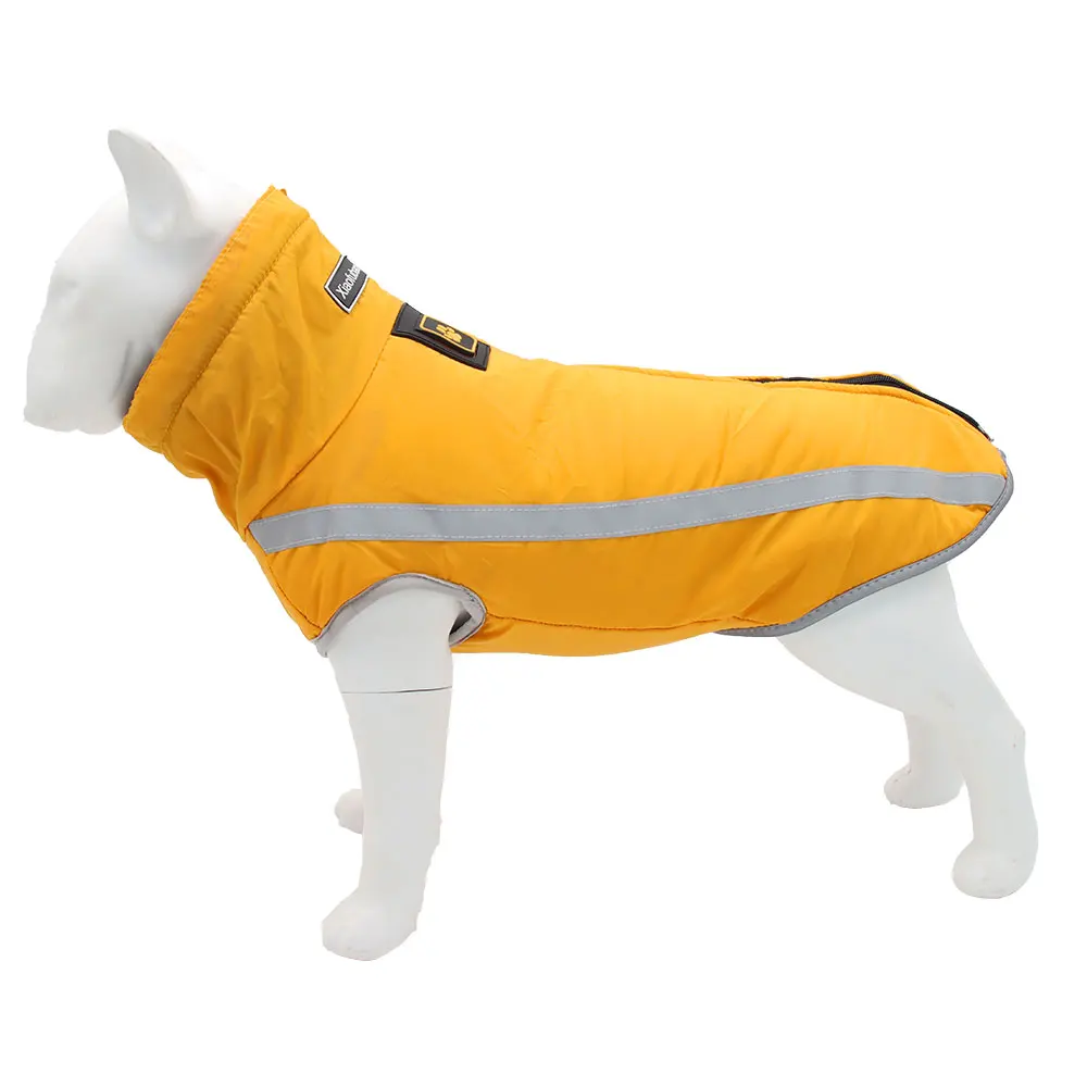 

Manufacturer customized logo Waterproof Reflective jacket for large dog