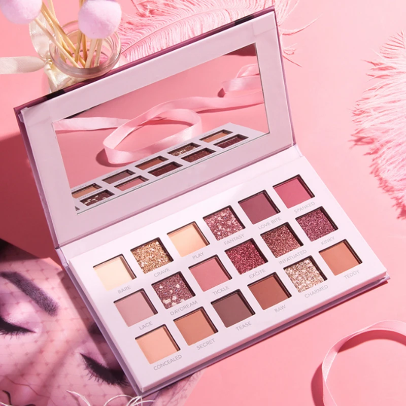 

Professional dropshipping 18 colors makeup eye shadow case palette