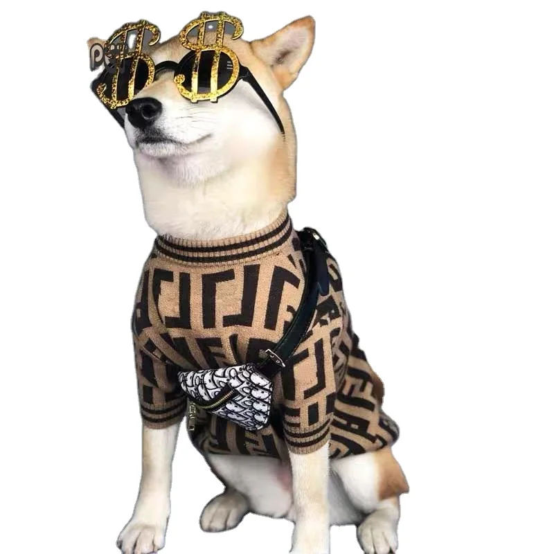 

luxury warm comfortable pet dog sweater Fashion French Bulldog Clothes Luxury Pet Dog Clothes Dog Jacket Coat Pet Clothing Appar, Same as pictures