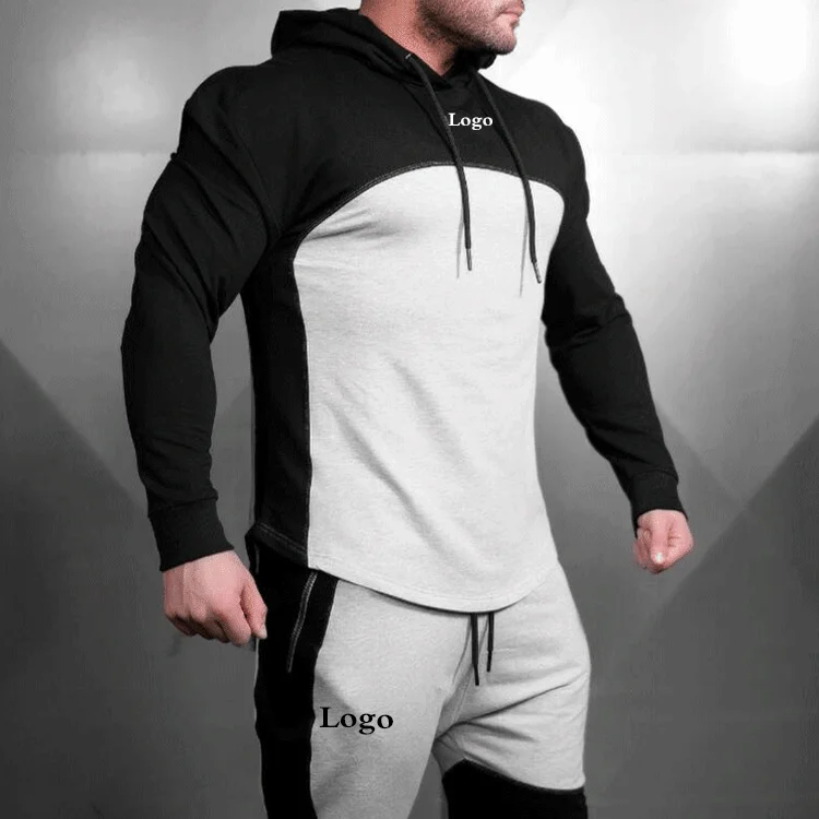 

Leisure Sports Fitness 100% Cotton Mens Hoodie Pullover Sweater With Drawstring, Customized color