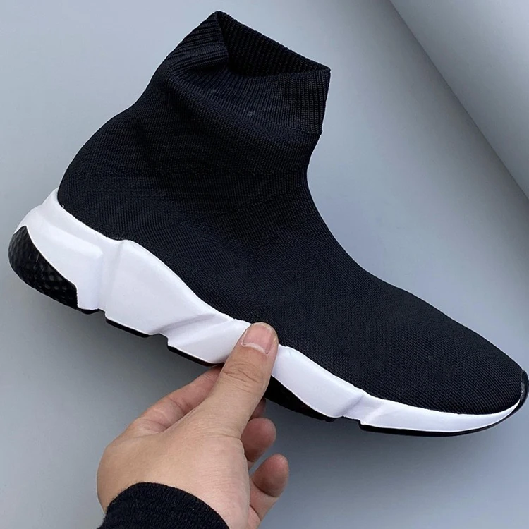 

2021 New Top Quality Speed Runner Knit Sock Shoes Original Trainer balencia balenciago belenciaga Balanciaga Shoes, 11 colors