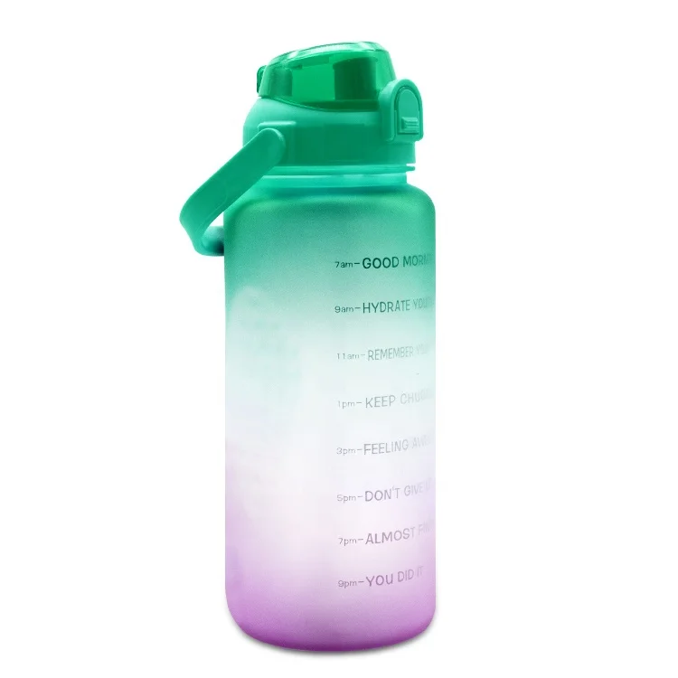 

In Amazon  Sports Plastic PP Gradient Large Capacity Sports Kettle Gym Shaker Bottle Water Bottles Sports Pot 20 Pcs OPP Bag