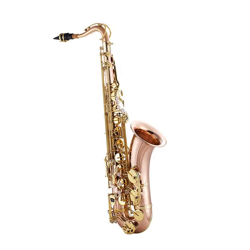 

High Quality Brass Instrument Cheap Phosphorus Copper Tenor saxophone, Lacquer