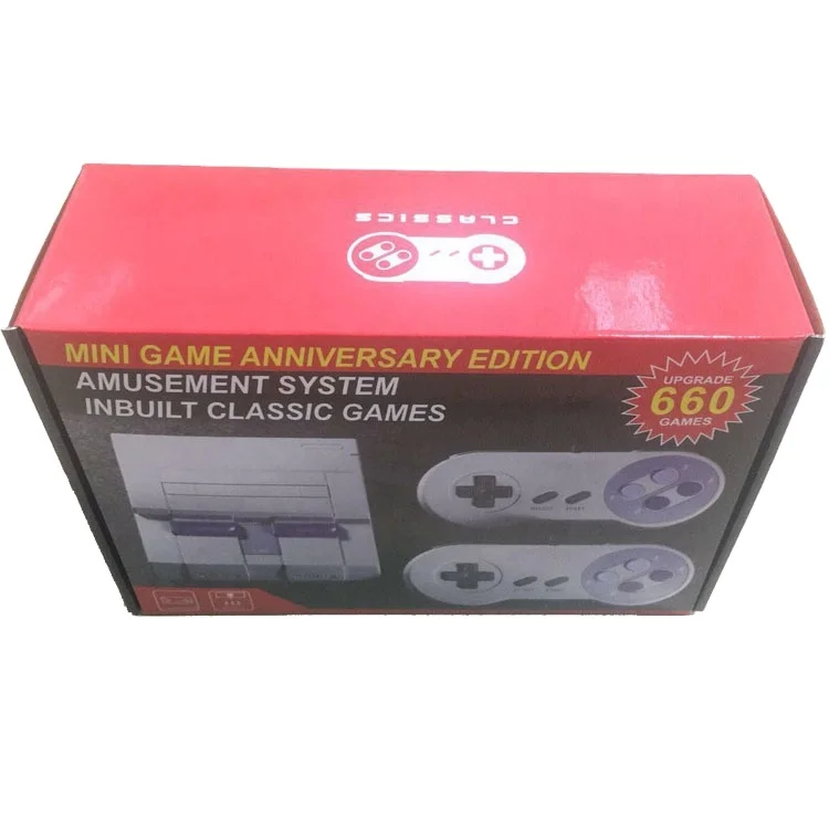 

2021 Entertainment HD System For 660 SFC NES SNES Games Console