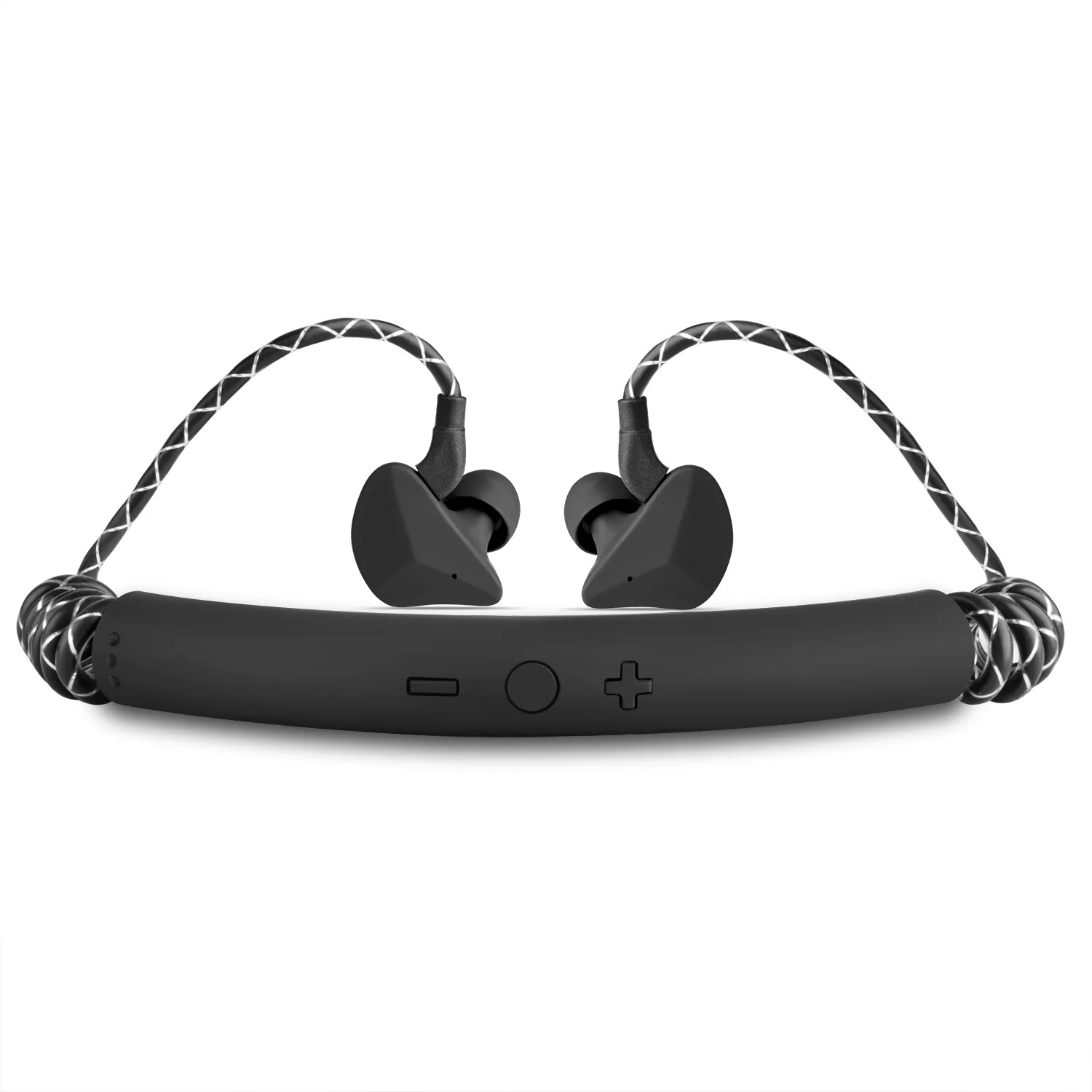 

M12 Wireless Earphones Waterproof Ear Phone Noise Reduction Bass Stereo Neckband Headset With Mic