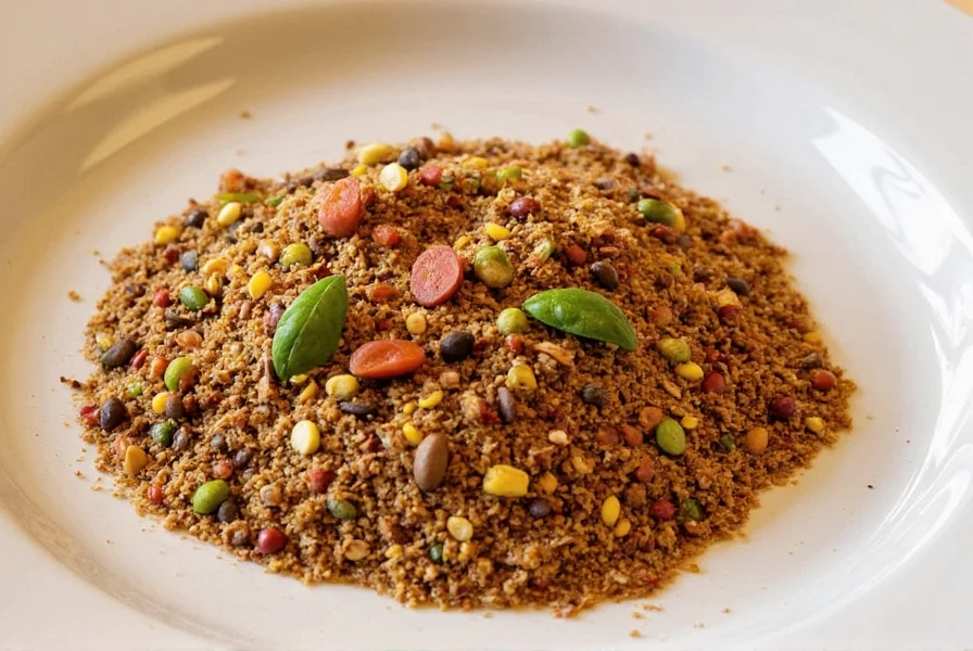 Homemade pasta being tossed in a sauce with Italian spices