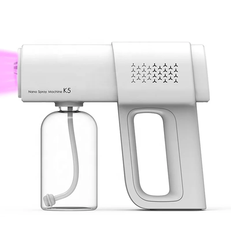 

High Quality Portable Disinfectan Nano Spray Gun Home Sprayer Sanitiser Disinfection Gun K5 Nano Spray Gun Sanitizer