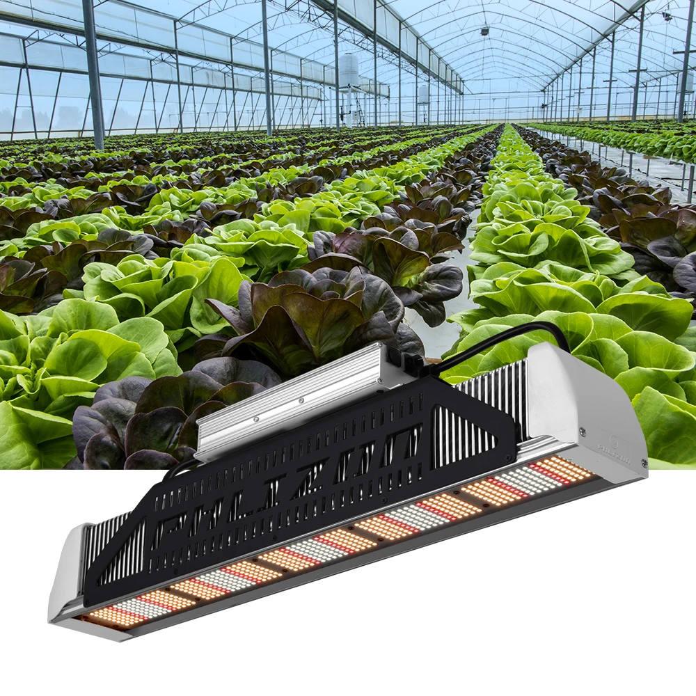 ETL Certification IP65 Rating Passive cooling full spectrum led plant grow light for greenhouse microgreen