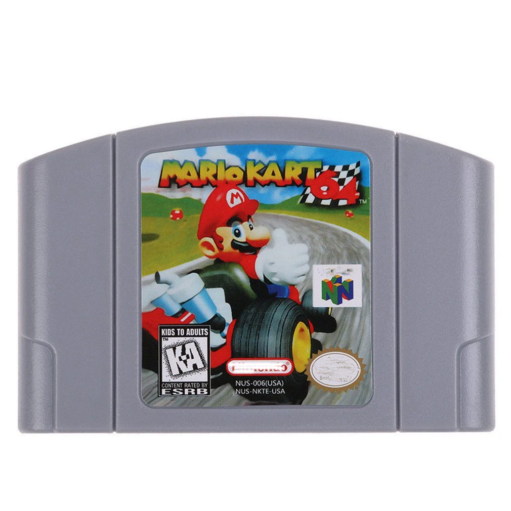 

Mario Kart 64 For Nintendo 64 Video Games Cartridges N64 Console US Version