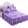 New Arrival Bed Sheets Bed Textile Bedding Coverlet Flat Sheet Flower Bed Cover Soft Warm Bedsheets E1077