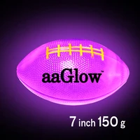 

New design patent Customized Promotional and Match LED Rugby Ball Size 5 3 1 for adult student kid