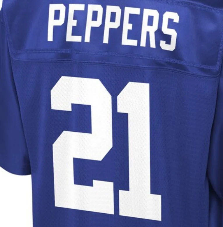 Jabrill Peppers Best Quality Stitched American Football Jersey - Buy Jabrill Peppers Jersey,Giants Football Jersey,Jabrill Peppers New York Football ...