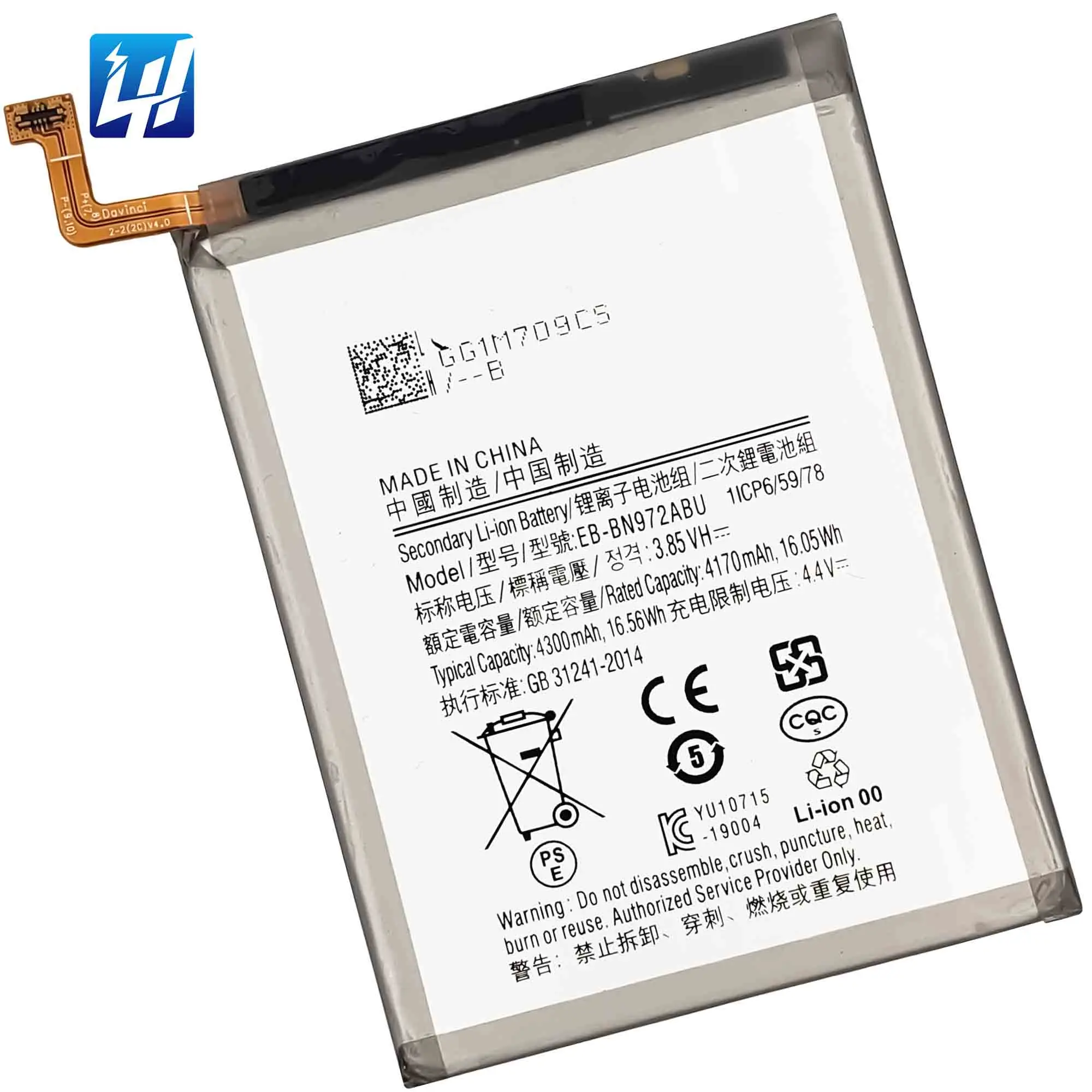 

EB-BN972ABU N972 N975 N975F note10 plus High quality battery for Samsung Galaxy Note 10 pro battery