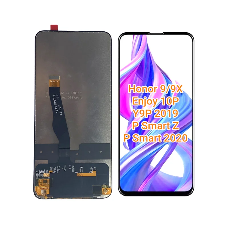 

Lcd Display Mobile Phone Lcds Touch Screen Replacement Discount Snap Screen For Honor 9X/9XPro/Enjoy 10P/Y9P 2019/P Smart Z/P Sm, Black
