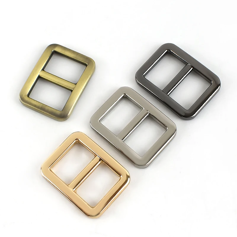 

Mettee F4-4- Alloy Tri-glide Buckle Bag Strap Hardware Accessories Adjustable Sliding Hook Buckle, Gold,silver,gun black,bronze
