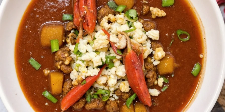 Moroccan lamb tagine served with couscous