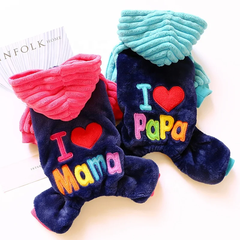 

New Design Pets Clothes, Autumn Winter Padded Cotton Small Teddy Dog Clothes Pet Clothes, As picture shows