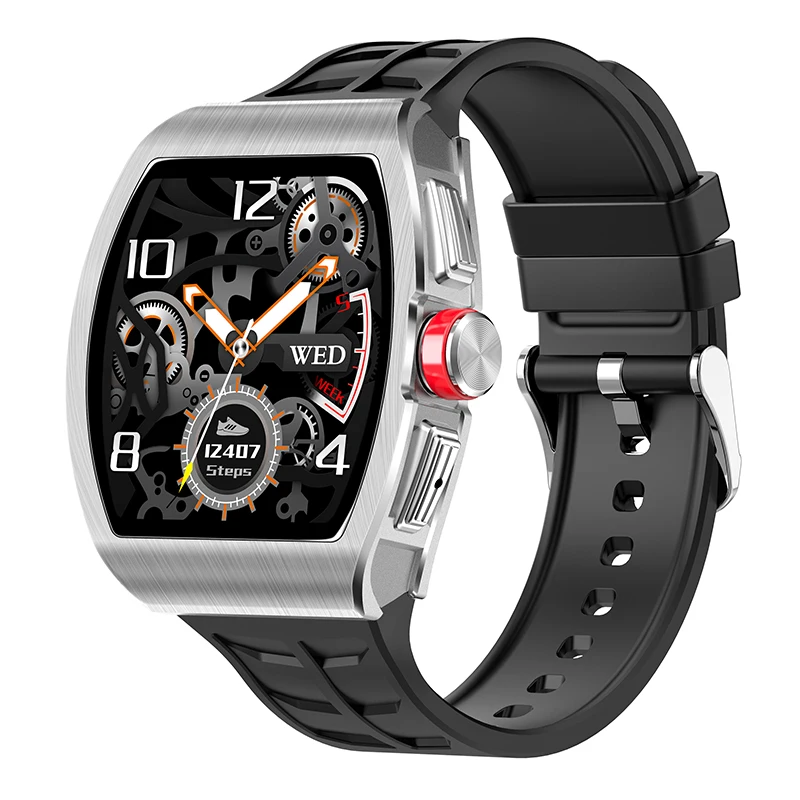 

2021 Smart Watch K18 Heart Rate Ip68 Waterproof Dial Call Business Health Blood Smartwatch Tk18