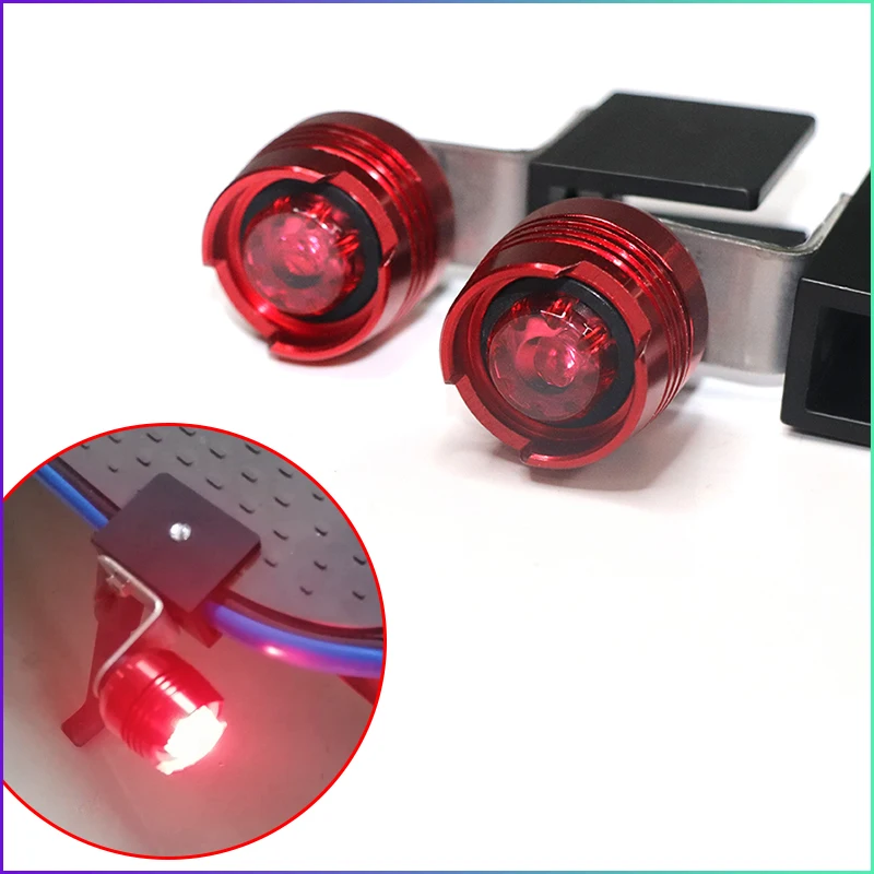 

Red Warning Rear Deck Flashlight For Xiaomi Mijia M365 Electric Night Cycling Safety Decorative Light Scooter Parts, Black