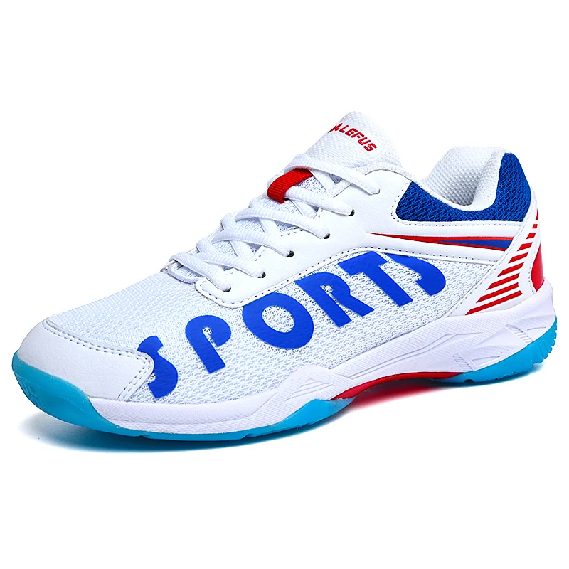 

Wholesale high quality durable breathable tennis shoes men's and women's badminton shoes, 2colors