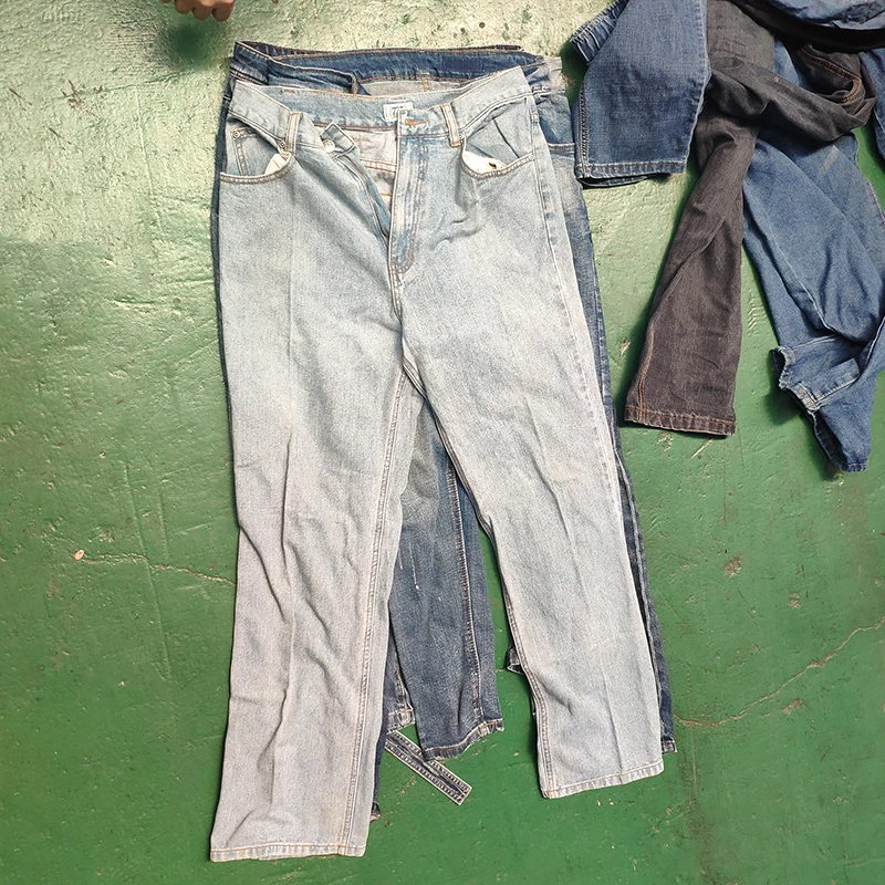 

Men pants wholesale used clothes in bulk vintage second hand clothes, Mixed color