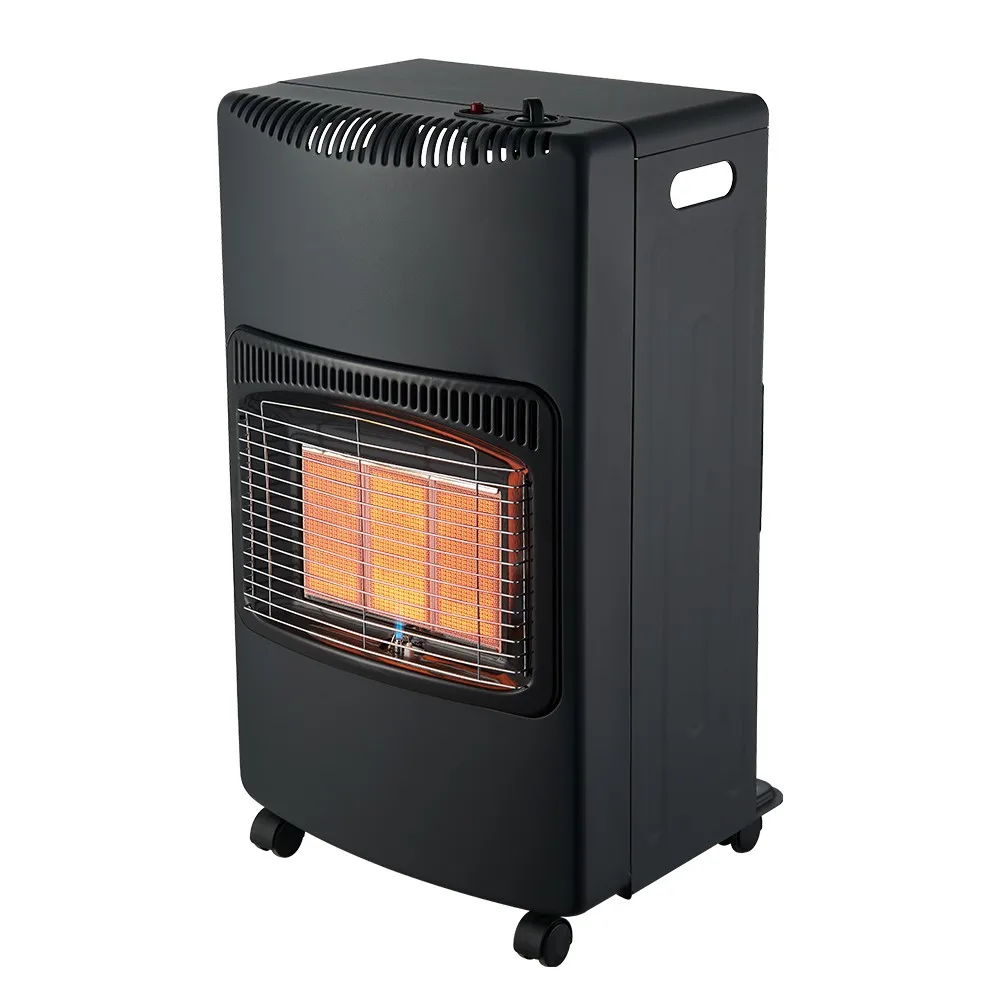 Ceramic infrared gas room heater with three ceramic plates - LUOQI H002F