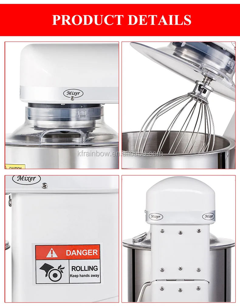 yearmay all stainless steel dough mixer