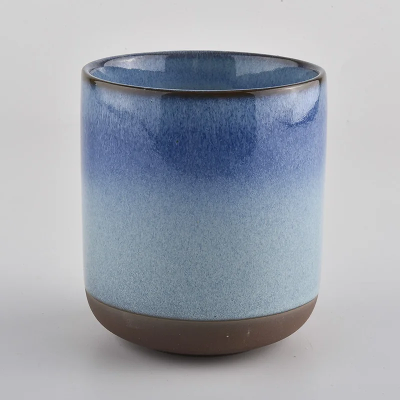 10oz Ceramic Candle Jars With Custom Color