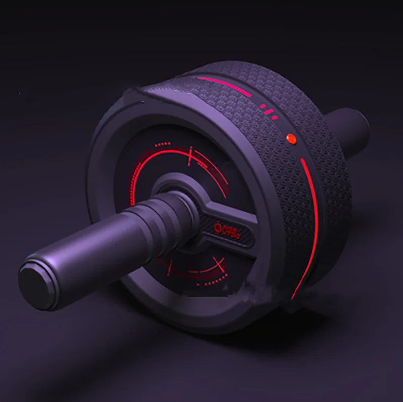 

Buy Online New Design Fitness Ab Wheel Resistance Band Roller Set, Black +green black+red