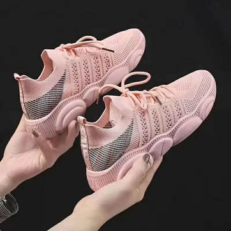 

2021 best price light breathable wome the shoes, Black,red,black
