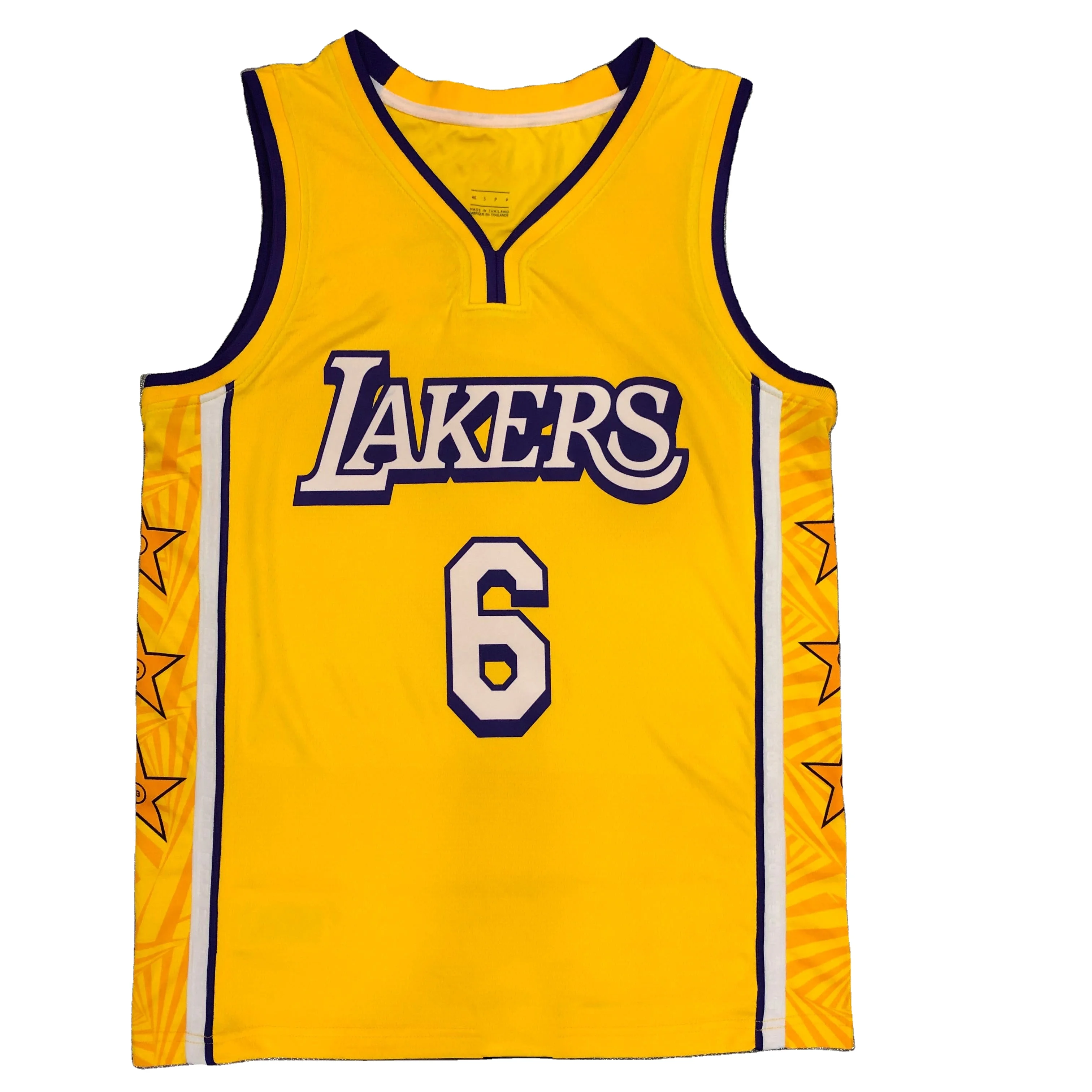 

latest new season Los lakerJersey Custom Team hot press Vests Uniforms pba jersey Basketball Wear Jersey, Custom color